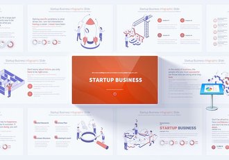 创业业务主题演讲keynote模板 - 顶尖PPT