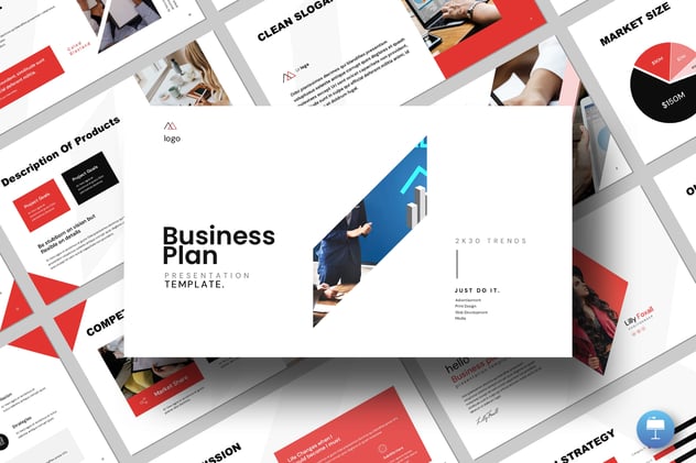 商业计划keynote模板 - 顶尖PPT
