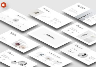 简约大气个人简历工作经历PPT模板 - 顶尖PPT