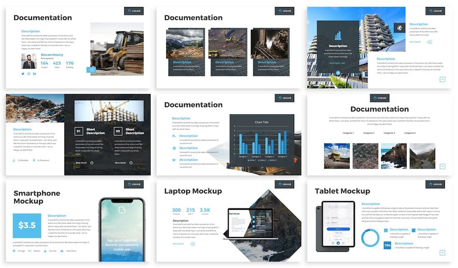 多用途商务办公通用PPT模板 - 顶尖PPT