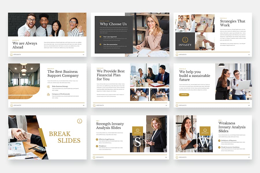 企业项目投资团队介绍PPT模板 - 顶尖PPT