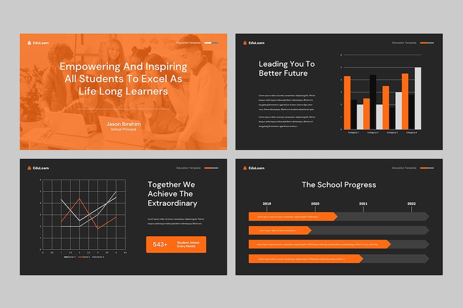 教育课程教学培训设计PPT模板 - 顶尖PPT