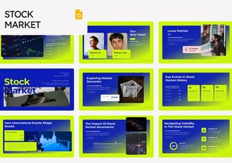 股票市场投资分析PPT模板 - 顶尖PPT