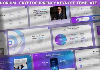 炫紫色企业合作商业计划团队介绍商务通用keynote模板 - 顶尖PPT