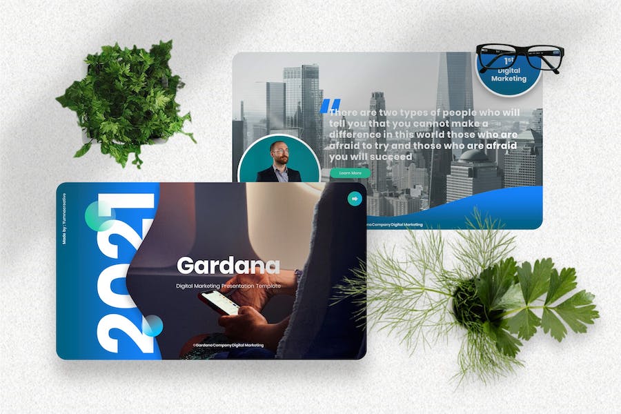 数字营销-PPT模板 - 顶尖PPT