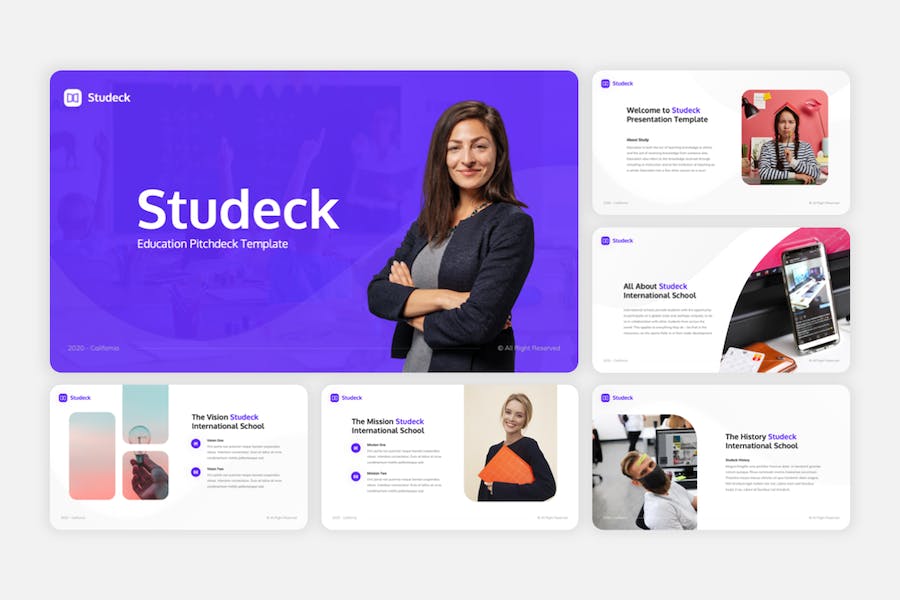 教育培训机构项目推介书Keynote模板 - 顶尖PPT