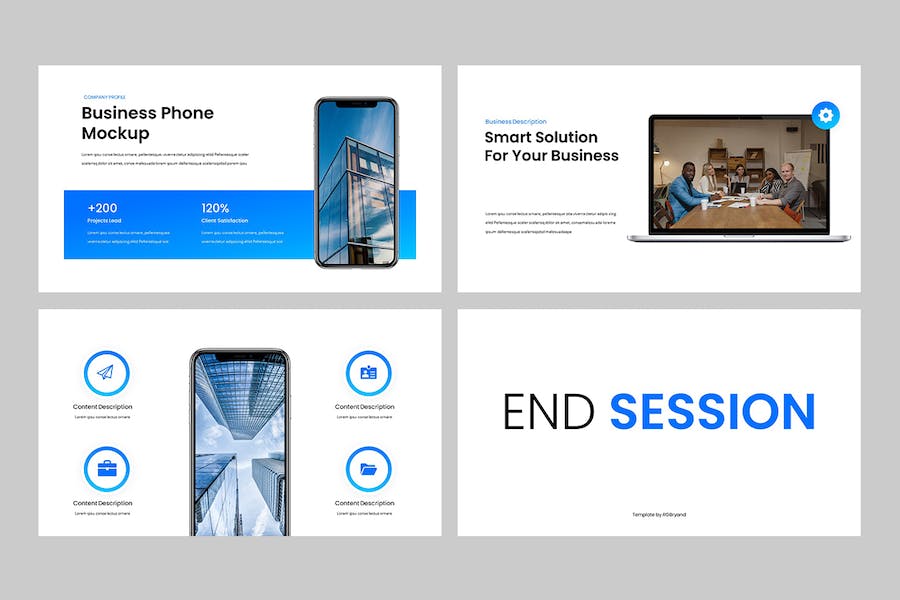 公司企业形象展示方案PPT模板 - 顶尖PPT