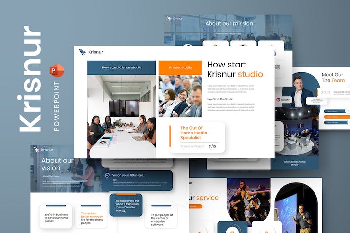 企业会议项目合作商业商务国外PPT模板 - 顶尖PPT