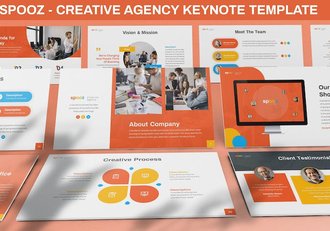 创意机构年度会议头脑风暴keynote模板 - 顶尖PPT