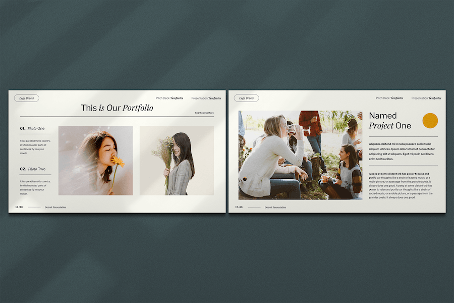 欧美唯美风格keynote模板 - 顶尖PPT