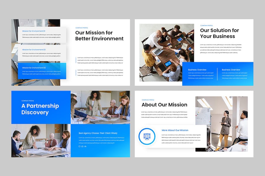 公司企业形象展示方案PPT模板 - 顶尖PPT