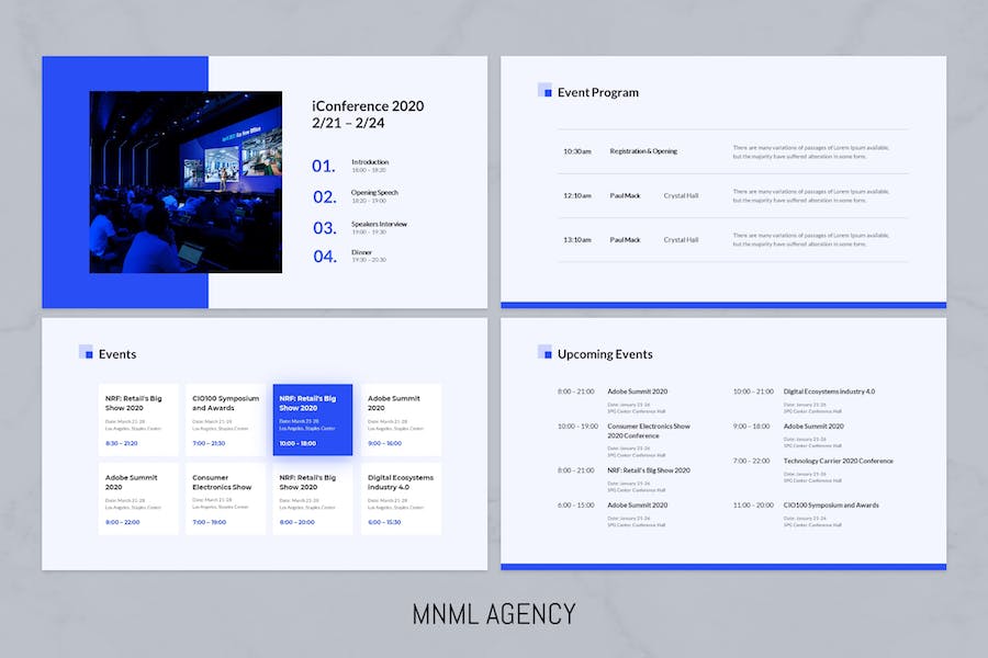 商务展会发布会项目会议keynote模板 - 顶尖PPT