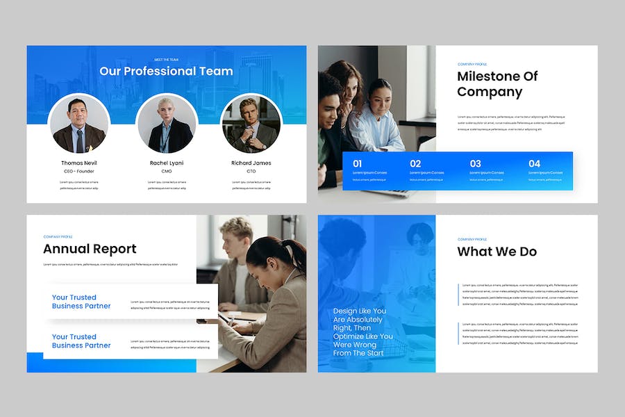 公司企业形象展示方案PPT模板 - 顶尖PPT