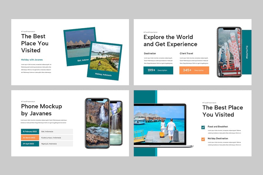 旅游旅行社线路推介服务方案PPT模板 - 顶尖PPT