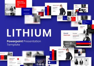 欧美风格商务商业年终总结企业介绍PPT模板 - 顶尖PPT