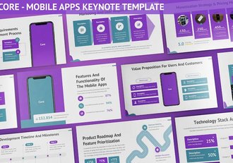 移动应用APP推广方案keynote模板 - 顶尖PPT