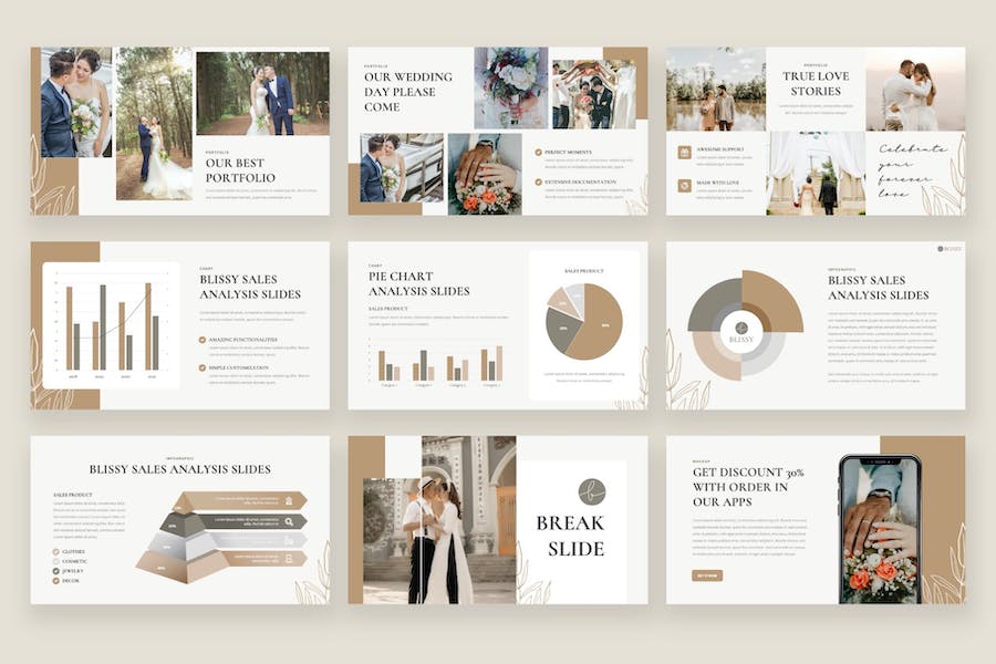 幸福婚礼策划方案现场流程展示keynote模板 - 顶尖PPT