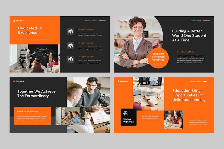 教育课程教学培训设计PPT模板 - 顶尖PPT