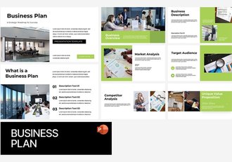 商业计划PowerPoint模板 - 顶尖PPT