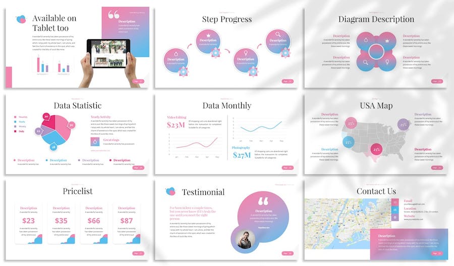 社交交友婚恋主题展示Keynote模板 - 顶尖PPT