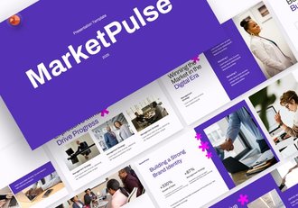 新拟态设计风格业务合作PPT模板 - 顶尖PPT