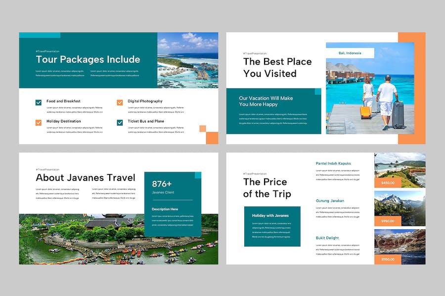 旅游旅行社线路推介服务方案PPT模板 - 顶尖PPT