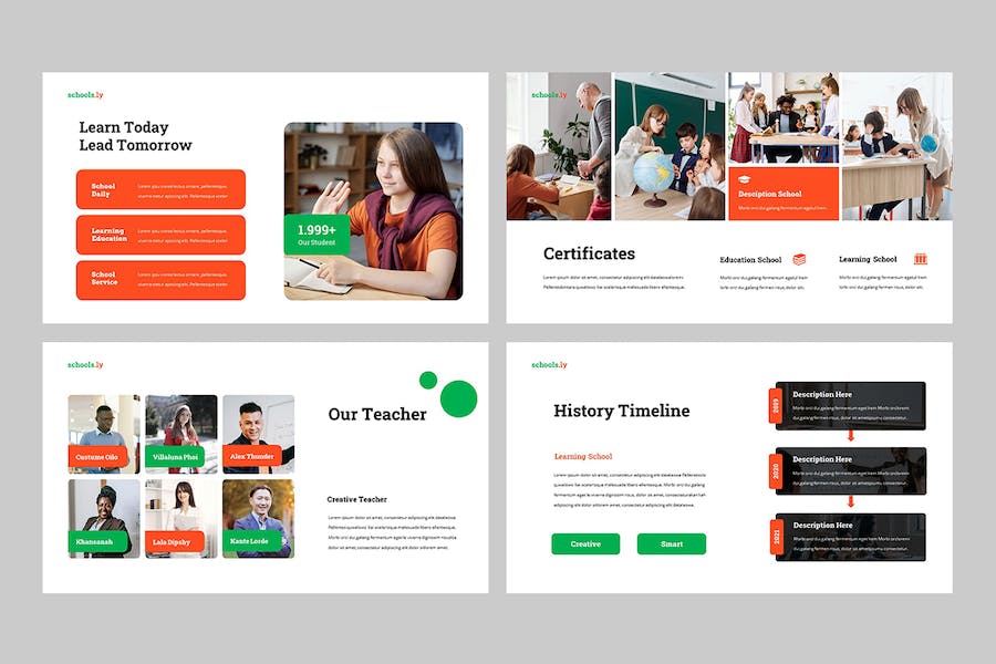 教育主题课程教学PPT模板 - 顶尖PPT