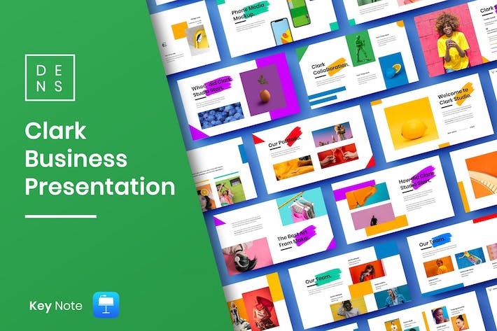 彩色创意商务多用途keynote模板 - 顶尖PPT