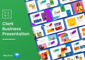 彩色创意商务多用途keynote模板 - 顶尖PPT