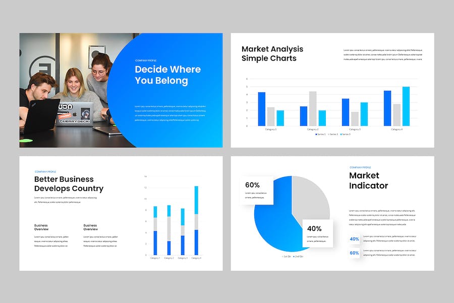 公司企业形象展示方案PPT模板 - 顶尖PPT