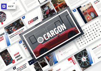 汽车售后维修保养keynote模板 - 顶尖PPT