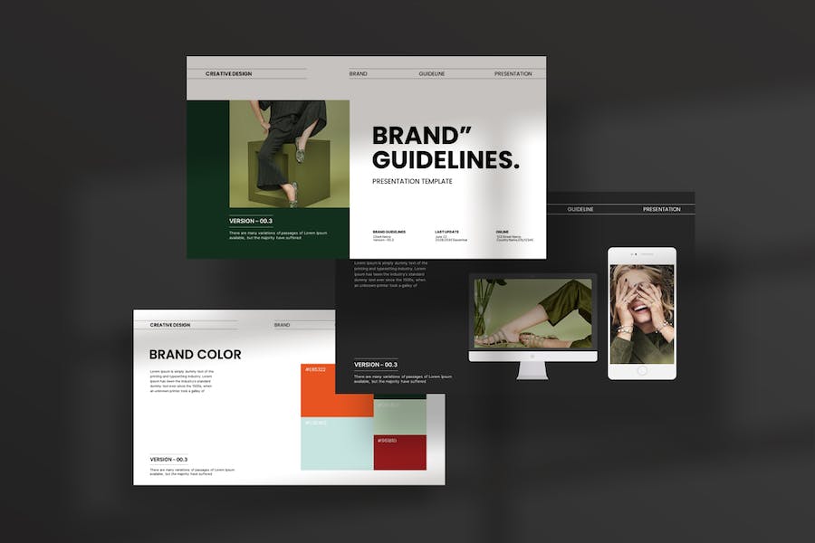 品牌指南推广宣传PPT模板 - 顶尖PPT