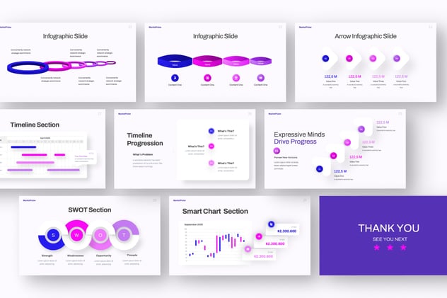 新拟态设计风格业务合作PPT模板 - 顶尖PPT