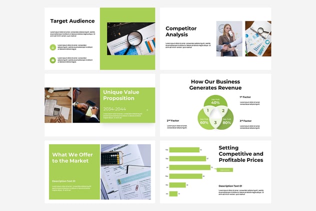 商业计划PowerPoint模板 - 顶尖PPT