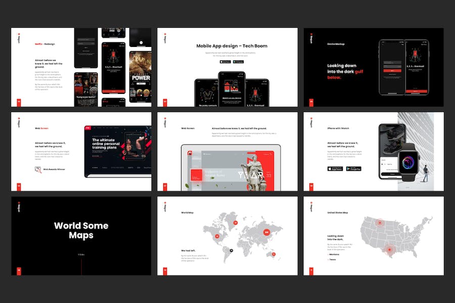 商务风格企业介绍宣传PPT模板 - 顶尖PPT