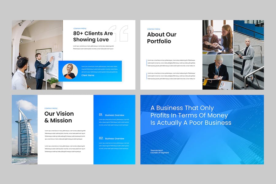 公司企业形象展示方案PPT模板 - 顶尖PPT