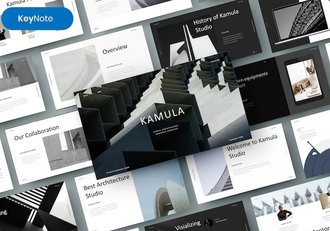 工程建筑施工业务合作keynote模板 - 顶尖PPT