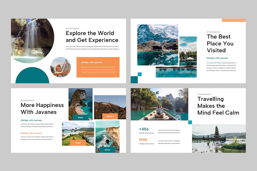 旅游旅行社线路推介服务方案PPT模板 - 顶尖PPT