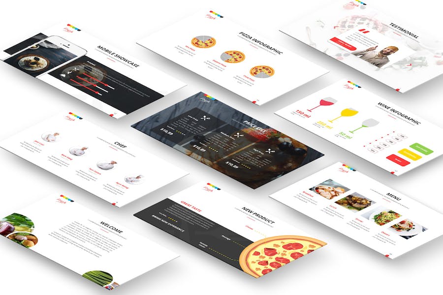 新鲜简洁设计风格美学应用Keynote模板 - 顶尖PPT