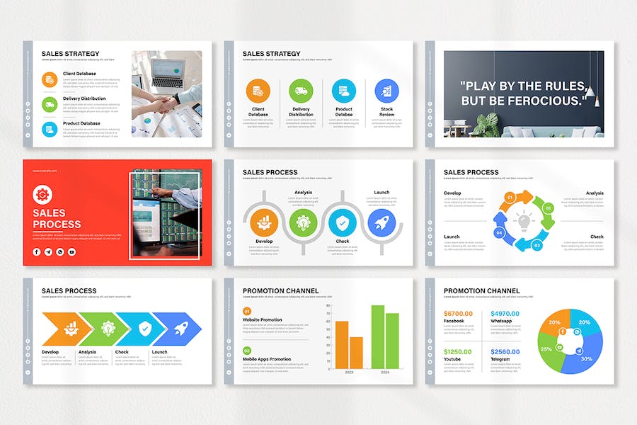 营销计划策略制定执行方案PPT模板 - 顶尖PPT