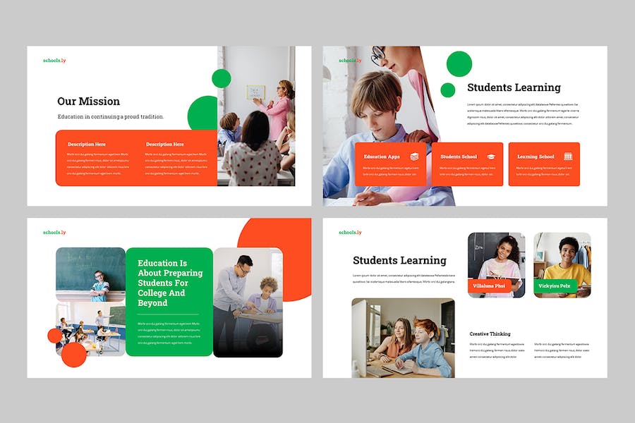 教育主题课程教学PPT模板 - 顶尖PPT