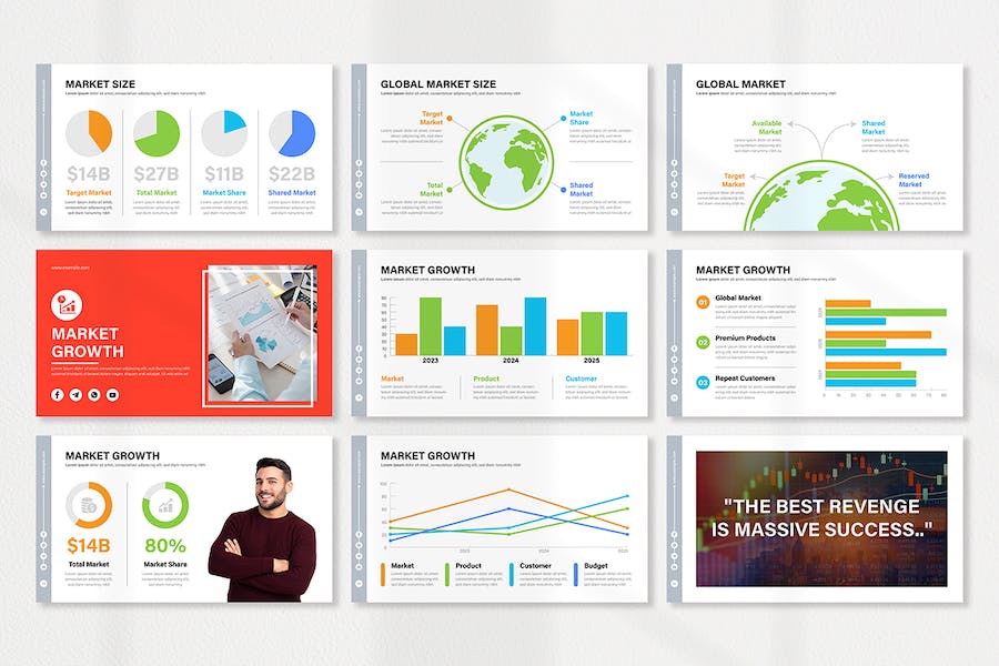 营销计划策略制定执行方案PPT模板 - 顶尖PPT