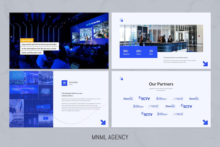 商务展会发布会项目会议keynote模板 - 顶尖PPT