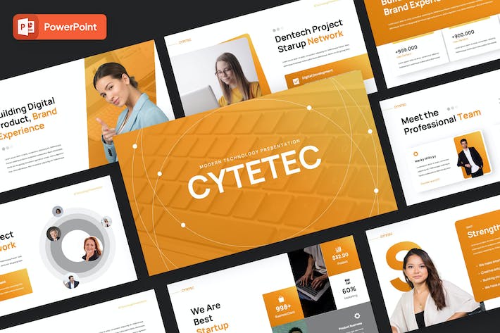 科技创业项目融资启动方案PPT模板 - 顶尖PPT