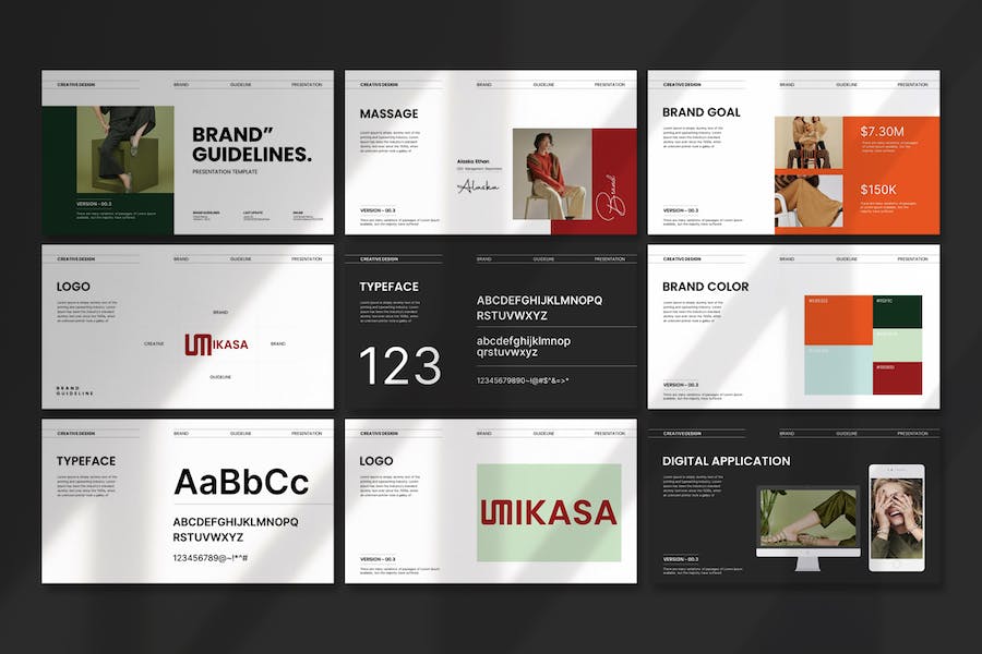 品牌指南推广宣传PPT模板 - 顶尖PPT