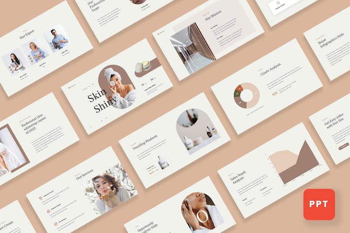 网上商店业务运营推广展示PPT模板 - 顶尖PPT