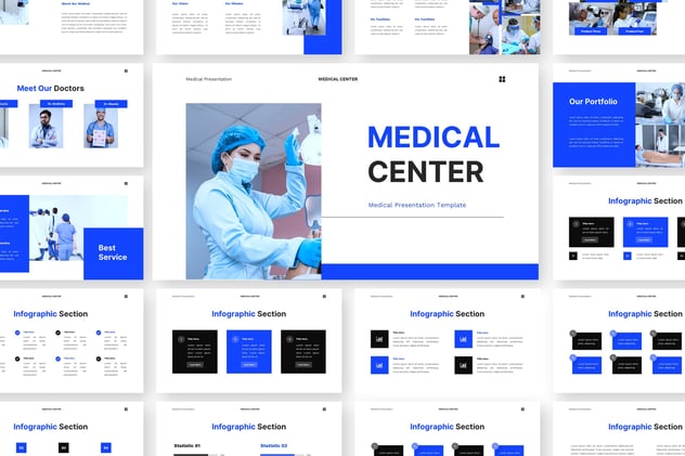 医疗中心对外宣传介绍PPT模板 - 顶尖PPT