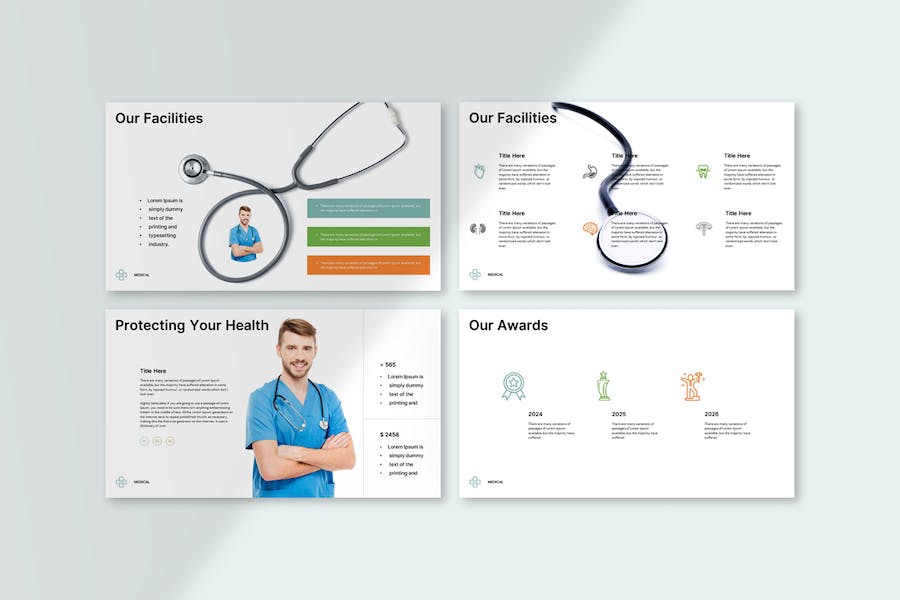 医疗咨询服务介绍宣传PPT模板 - 顶尖PPT