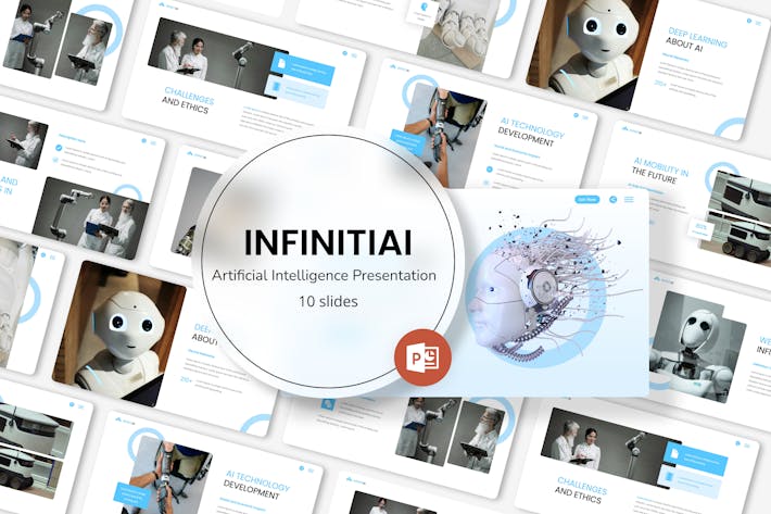 AI人工智能PPT模板 - 顶尖PPT