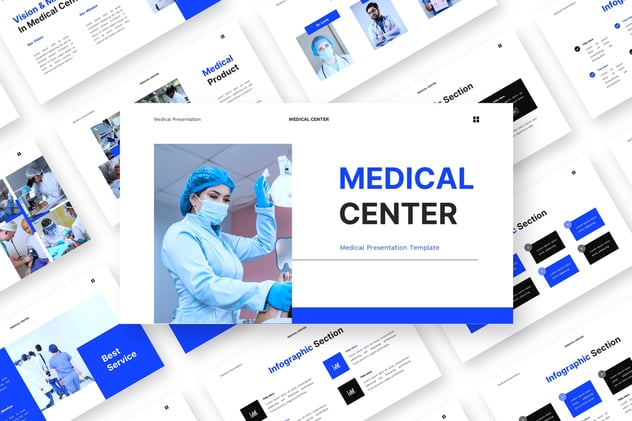 医疗中心对外宣传介绍PPT模板 - 顶尖PPT